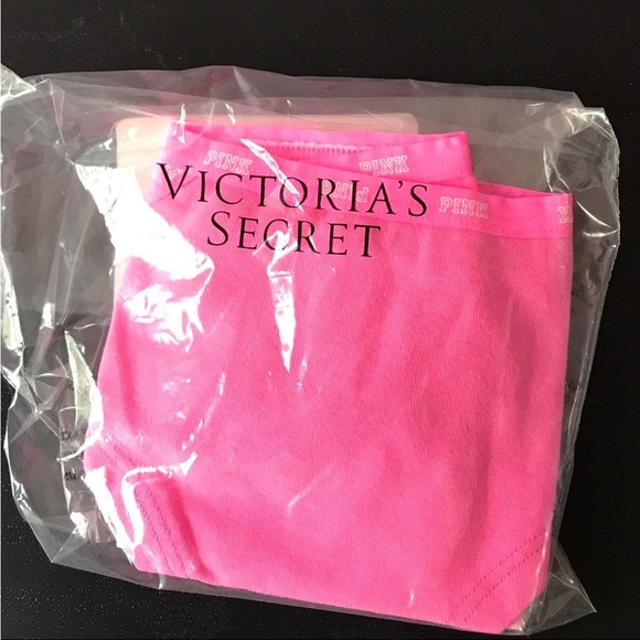 New Victoria’s Secret PINK Mini Logo Hipster Panty - XSmall - Picture 3 of 3